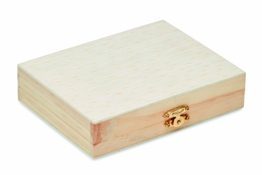 Logotrade promotional merchandise image of: Painting set in wooden box